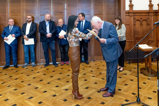 UMK, Majchrowski, Rada Działalności Pożytku Publicznego, inauguracja, V kadencja, wręczenie, pod