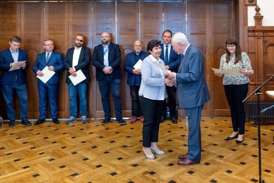 UMK, Majchrowski, Rada Działalności Pożytku Publicznego, inauguracja, V kadencja, wręczenie, pod