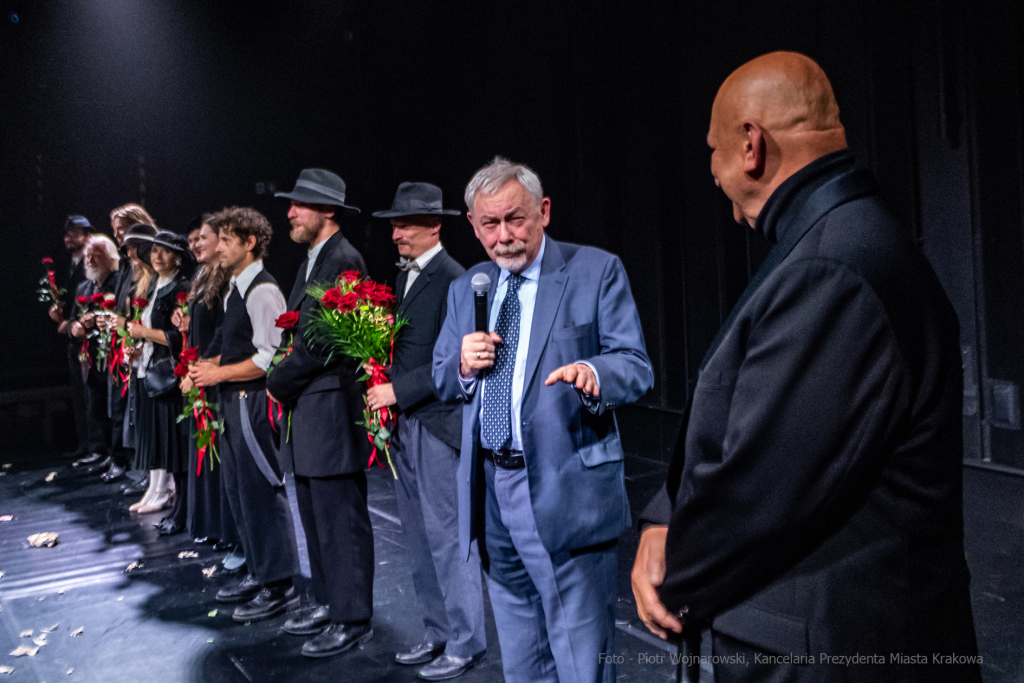 KTO, teatr, Majchrowski, Zoń, Jubileusz, Arcadia, 45, lat, istnienia, trąbka, spektakl, Różewicz  Autor: P. Wojnarowski