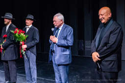 KTO, teatr, Majchrowski, Zoń, Jubileusz, Arcadia, 45, lat, istnienia, trąbka, spektakl, Różewicz
