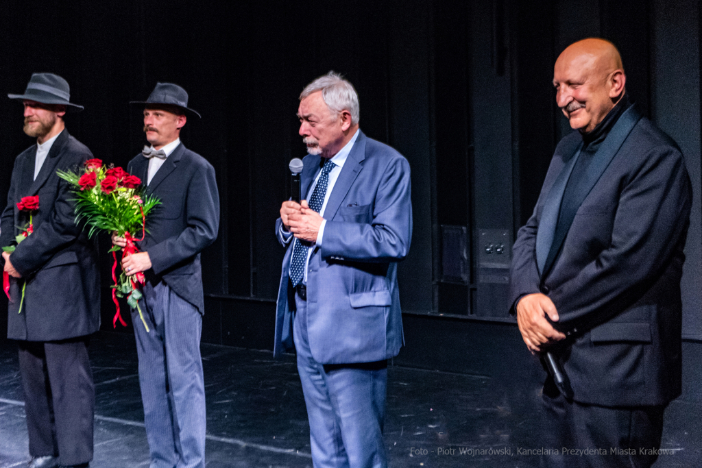 KTO, teatr, Majchrowski, Zoń, Jubileusz, Arcadia, 45, lat, istnienia, trąbka, spektakl, Różewicz  Autor: P. Wojnarowski