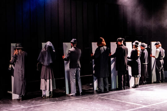 KTO, teatr, Majchrowski, Zoń, Jubileusz, Arcadia, 45, lat, istnienia, trąbka, spektakl, Różewicz