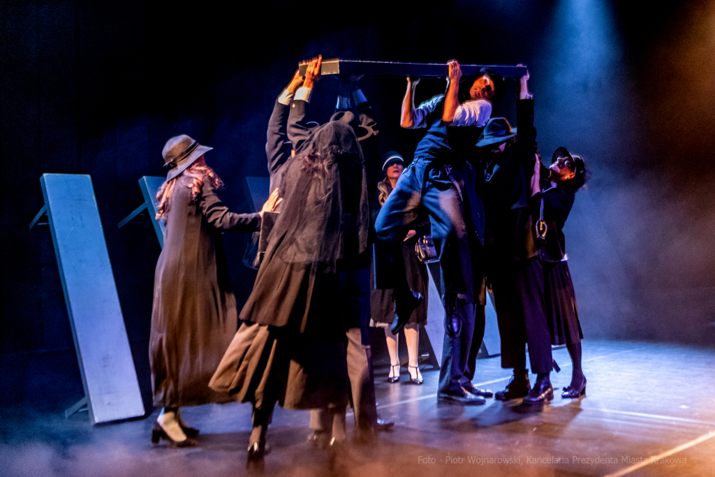 KTO, teatr, Majchrowski, Zoń, Jubileusz, Arcadia, 45, lat, istnienia, trąbka, spektakl, Różewicz  Autor: P. Wojnarowski