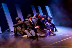 KTO, teatr, Majchrowski, Zoń, Jubileusz, Arcadia, 45, lat, istnienia, trąbka, spektakl, Różewicz