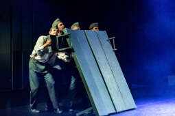 KTO, teatr, Majchrowski, Zoń, Jubileusz, Arcadia, 45, lat, istnienia, trąbka, spektakl, Różewicz