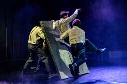 KTO, teatr, Majchrowski, Zoń, Jubileusz, Arcadia, 45, lat, istnienia, trąbka, spektakl, Różewicz