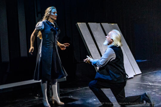 KTO, teatr, Majchrowski, Zoń, Jubileusz, Arcadia, 45, lat, istnienia, trąbka, spektakl, Różewicz