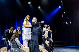 KTO, teatr, Majchrowski, Zoń, Jubileusz, Arcadia, 45, lat, istnienia, trąbka, spektakl, Różewicz