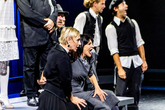 KTO, teatr, Majchrowski, Zoń, Jubileusz, Arcadia, 45, lat, istnienia, trąbka, spektakl, Różewicz