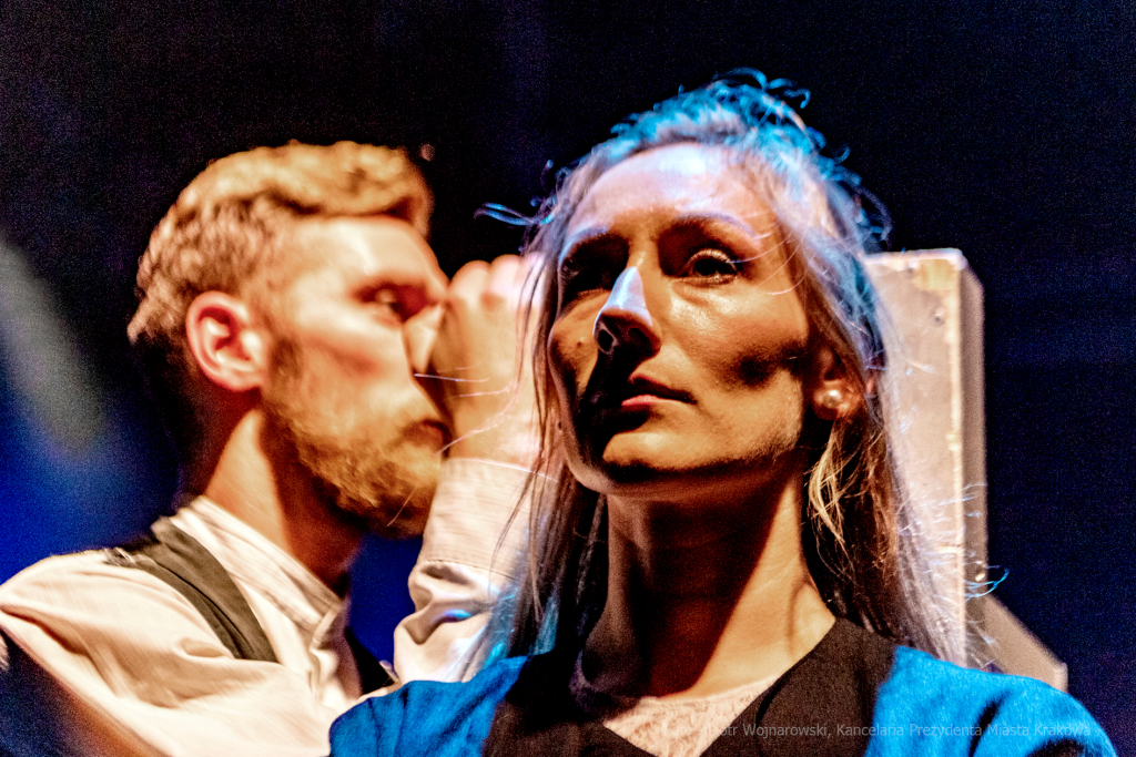 KTO, teatr, Majchrowski, Zoń, Jubileusz, Arcadia, 45, lat, istnienia, trąbka, spektakl, Różewicz  Autor: P. Wojnarowski