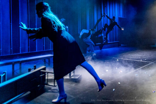 KTO, teatr, Majchrowski, Zoń, Jubileusz, Arcadia, 45, lat, istnienia, trąbka, spektakl, Różewicz