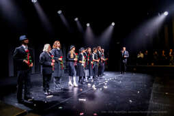 KTO, teatr, Majchrowski, Zoń, Jubileusz, Arcadia, 45, lat, istnienia, trąbka, spektakl, Różewicz