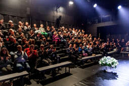 KTO, teatr, Majchrowski, Zoń, Jubileusz, Arcadia, 45, lat, istnienia, trąbka, spektakl, Różewicz