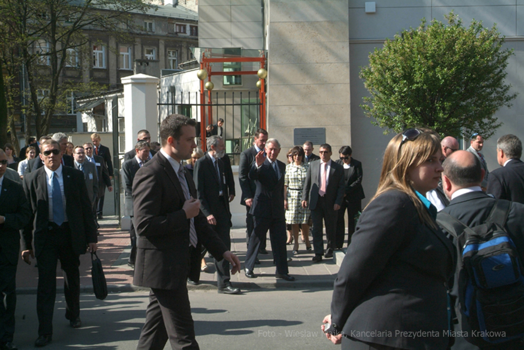 Książę, Karol, Karol III, Kraków, wizyta, odwiedziny, Camilla Parker Bowles, spotakanie, mieszka  Autor: W. Majka