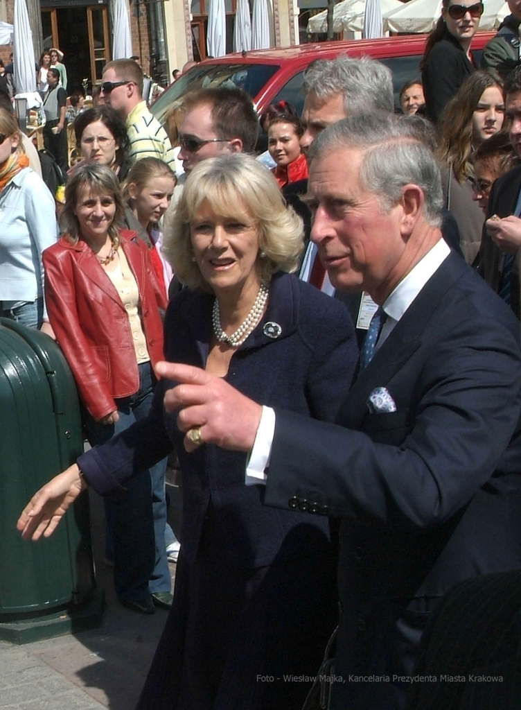 Książę, Karol, Karol III, Kraków, wizyta, odwiedziny, Camilla Parker Bowles, spotakanie, mieszka  Autor: W. Majka