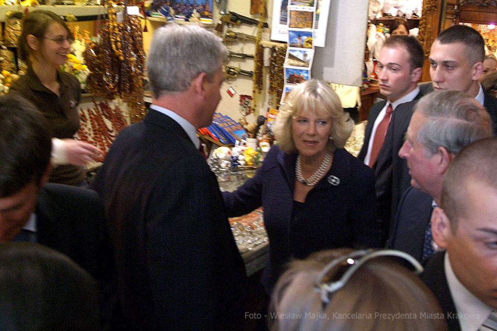 Książę, Karol, Karol III, Kraków, wizyta, odwiedziny, Camilla Parker Bowles, spotakanie, mieszka  Autor: W. Majka