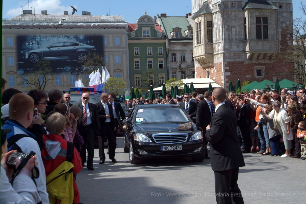 Książę, Karol, Karol III, Kraków, wizyta, odwiedziny, Camilla Parker Bowles, spotakanie, mieszka  Autor: W. Majka