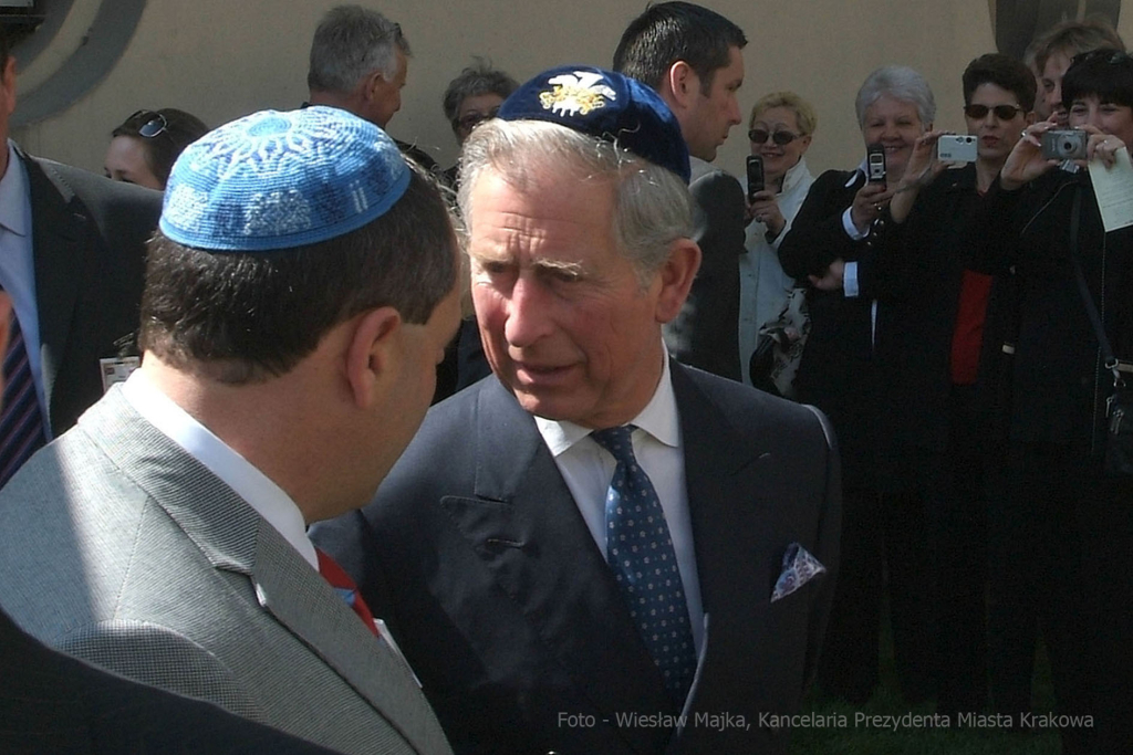 Książę, Karol, Karol III, Kraków, wizyta, odwiedziny, Camilla Parker Bowles, spotakanie, mieszka  Autor: W. Majka