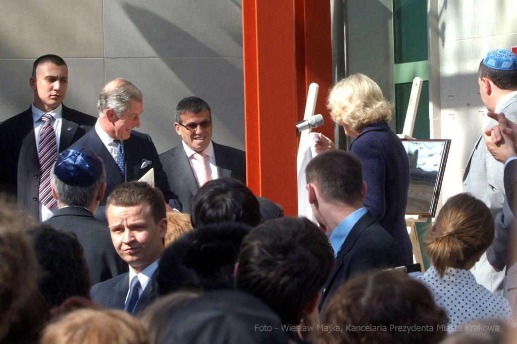 Książę, Karol, Karol III, Kraków, wizyta, odwiedziny, Camilla Parker Bowles, spotakanie, mieszka  Autor: W. Majka