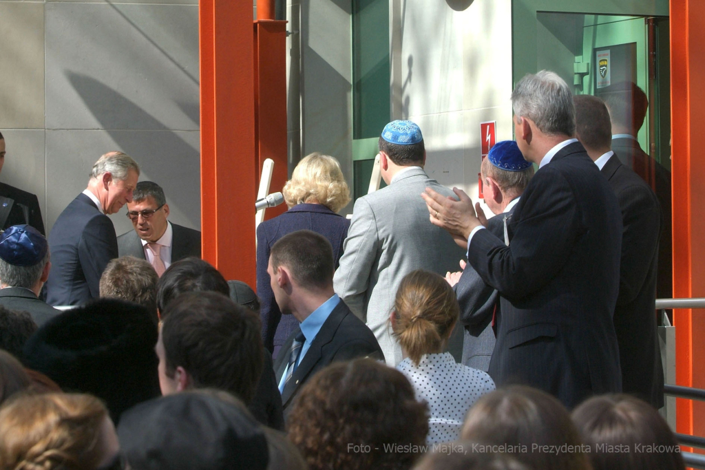 Książę, Karol, Karol III, Kraków, wizyta, odwiedziny, Camilla Parker Bowles, spotakanie, mieszka  Autor: W. Majka