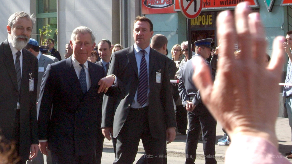 Książę, Karol, Karol III, Kraków, wizyta, odwiedziny, Camilla Parker Bowles, spotakanie, mieszka  Autor: W. Majka