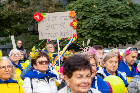 senioralia, seniorzy, Kulig, park, Jordana, spotkanie, międzynarodowe, IX, Walkowicz, sanatorium, m