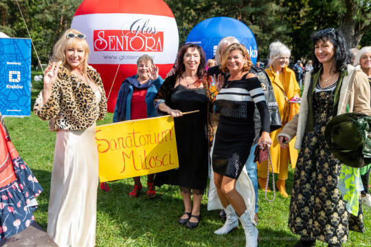 senioralia, seniorzy, Kulig, park, Jordana, spotkanie, międzynarodowe, IX, Walkowicz, sanatorium, m