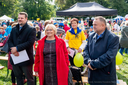 senioralia, seniorzy, Kulig, park, Jordana, spotkanie, międzynarodowe, IX, Walkowicz, sanatorium, m