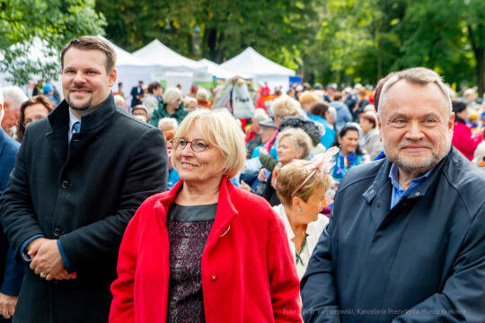 senioralia, seniorzy, Kulig, park, Jordana, spotkanie, międzynarodowe, IX, Walkowicz, sanatorium, m