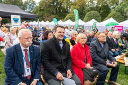 senioralia, seniorzy, Kulig, park, Jordana, spotkanie, międzynarodowe, IX, Walkowicz, sanatorium, m