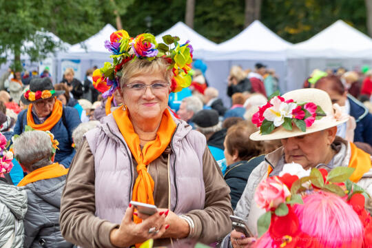 senioralia, seniorzy, Kulig, park, Jordana, spotkanie, międzynarodowe, IX, Walkowicz, sanatorium, m