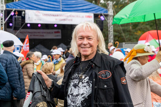 senioralia, seniorzy, Kulig, park, Jordana, spotkanie, międzynarodowe, IX, Walkowicz, sanatorium, m