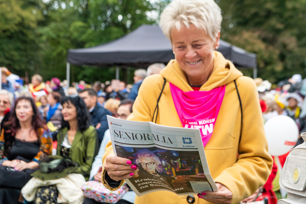 senioralia, seniorzy, Kulig, park, Jordana, spotkanie, międzynarodowe, IX, Walkowicz, sanatorium, m  Autor: P. Wojnarowski