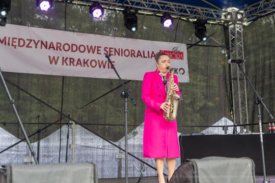 senioralia, seniorzy, Kulig, park, Jordana, spotkanie, międzynarodowe, IX, Walkowicz, sanatorium, m