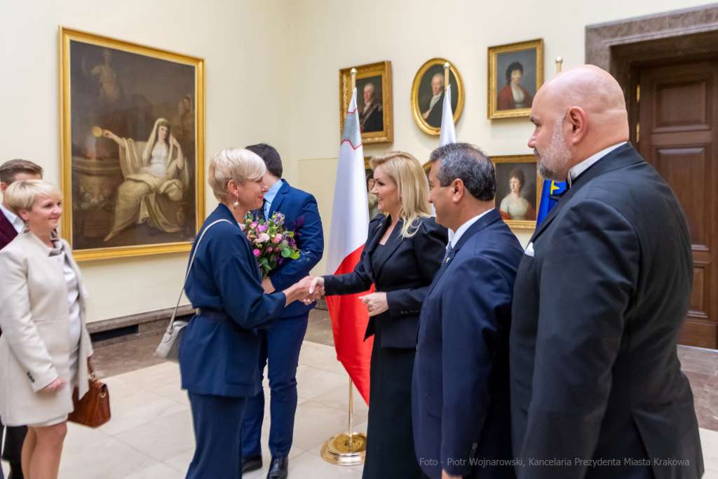 Muzeum, Narodowe, Sukiennice, Malta, jubileusz, Kamińska, Agnieszka, Korfel-Jasińska, wojewoda, Ga  Autor: P. Wojnarowski