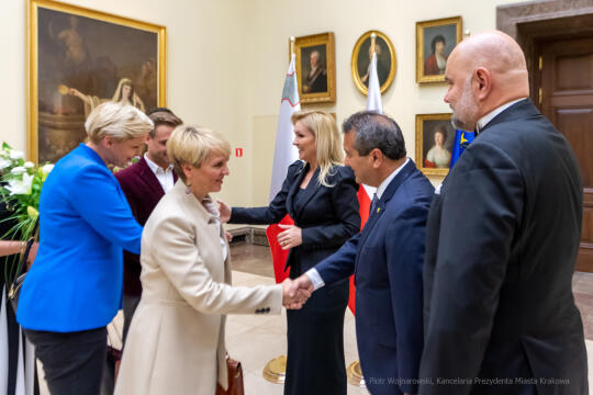 Muzeum, Narodowe, Sukiennice, Malta, jubileusz, Kamińska, Agnieszka, Korfel-Jasińska, wojewoda, Ga