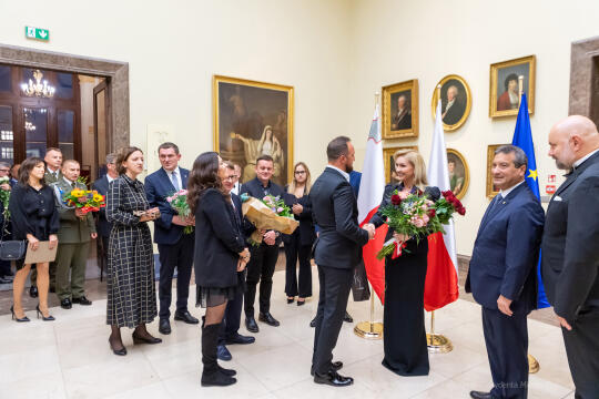 Muzeum, Narodowe, Sukiennice, Malta, jubileusz, Kamińska, Agnieszka, Korfel-Jasińska, wojewoda, Ga