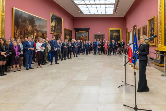 Muzeum, Narodowe, Sukiennice, Malta, jubileusz, Kamińska, Agnieszka, Korfel-Jasińska, wojewoda, Ga