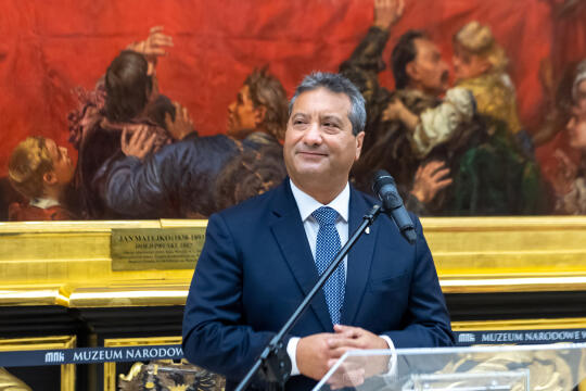 Muzeum, Narodowe, Sukiennice, Malta, jubileusz, Kamińska, Agnieszka, Korfel-Jasińska, wojewoda, Ga