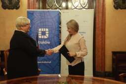 Podpisanie umowy o współpracy pomiędzy Biblioteką Kraków a Biblioteką Centralną Urzędu Miast