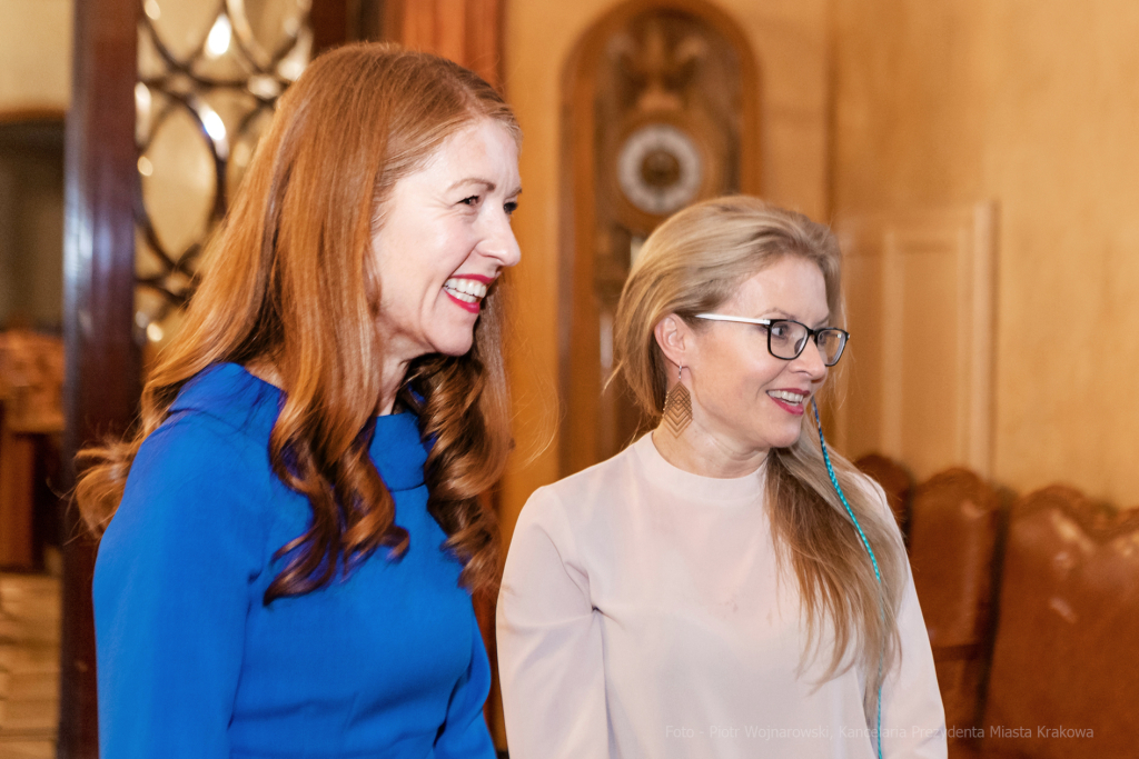 biblioteka, Kraków, podpisanie, umowa, Wilno, centralna, Wilna, UMK, Urzędu, Miasta, Rima Gražien  Autor: P. Wojnarowski