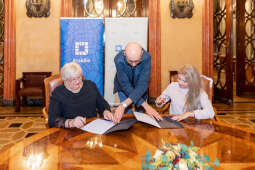 biblioteka, Kraków, podpisanie, umowa, Wilno, centralna, Wilna, UMK, Urzędu, Miasta, Rima Gražien