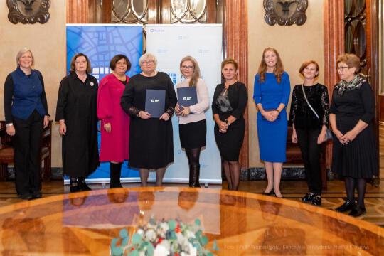 biblioteka, Kraków, podpisanie, umowa, Wilno, centralna, Wilna, UMK, Urzędu, Miasta, Rima Gražien