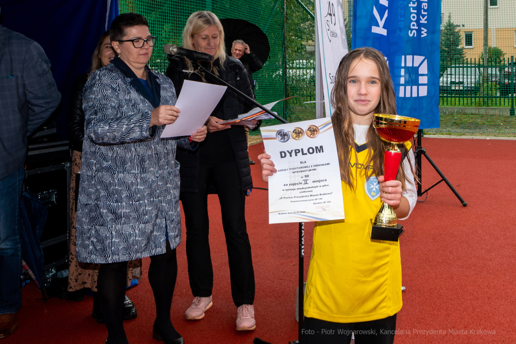 szkoła, 149, Bujaka, turniej, dzieci, tereny sportowe, rewitalizacja, tartan, Muzyk, 15  Autor: P. Wojnarowski