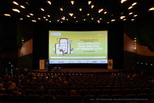 biblioteka, Kraków, Majchrowski, Rima Gražienė, Staniszewska-Mól, bibliotekarze, Kino, Kijów, w