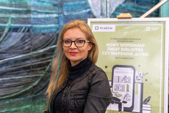 biblioteka, Kraków, Majchrowski, Rima Gražienė, Staniszewska-Mól, bibliotekarze, Kino, Kijów, w