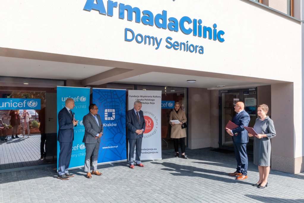 UNICEF, Majchrowski, wizyta, Topografów, 15, Radshed, Mustafa, Sarwar, Centrum Edukacyjno-Terapeuty  Autor: P. Wojnarowski