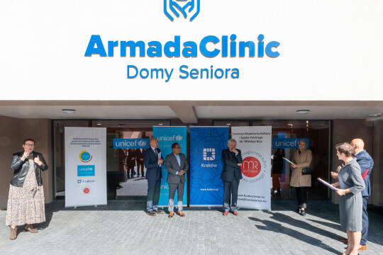 UNICEF, Majchrowski, wizyta, Topografów, 15, Radshed, Mustafa, Sarwar, Centrum Edukacyjno-Terapeuty