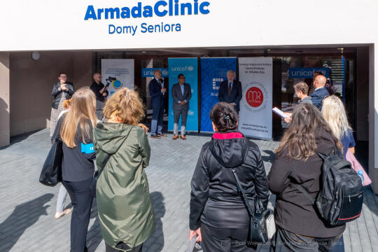 UNICEF, Majchrowski, wizyta, Topografów, 15, Radshed, Mustafa, Sarwar, Centrum Edukacyjno-Terapeuty