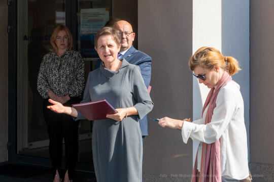 UNICEF, Majchrowski, wizyta, Topografów, 15, Radshed, Mustafa, Sarwar, Centrum Edukacyjno-Terapeuty